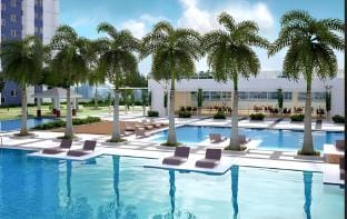 Big Bed Queen Size 1BR in Jazz Residences Vacation rental in Makati