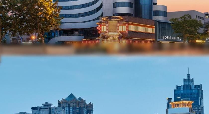 成都索菲斯喀萩莎酒店文殊院梁家巷地铁站店 Bed and Breakfast in Chengdu