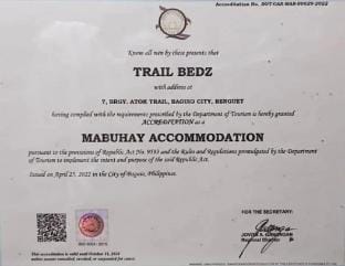 Trail Bedz - Studio Unit 5th floor  Apartment in Baguio