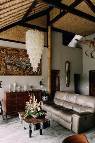 Ubud Villa 2br with infinity pool, gym Villa in Payangan