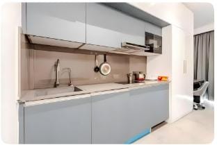 Chic Downtown Studio Apartment in Noida
