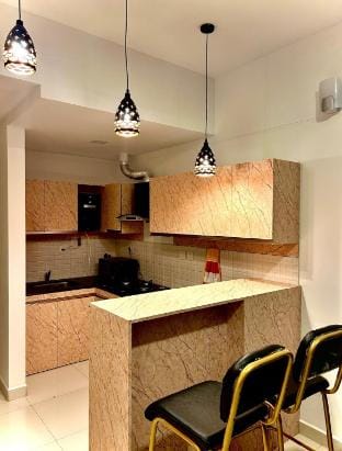 Mishara's Paradise: Elegant 1 BHK Near Infopark Vacation rental in Kochi