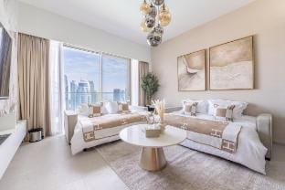 Hermes-Style | Burj Khalifa View & Infinity Pool Vacation rental in Dubai