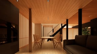 【GROWVIA Takayama-Showa】A luxurious hideaway in Hida Villa in Takayama