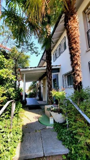 House under palm trees near St. Jakobhalle Basel Vacation rental in Basel