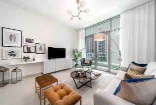 Modern, colorful & cozy design apartment in Acacia Vacation rental in Dubai
