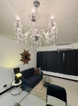 Artistic room in Muang Thong Thani C5 Apartment in Bangkok