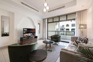 Lux 2BR Retreat Steps from Dubai Mall&Burj Khalifa Vacation rental in Dubai