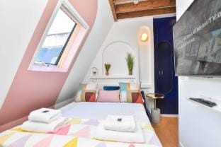 Charming studio - 2P - AC - Plaine-de-Monceau Apartment in Paris