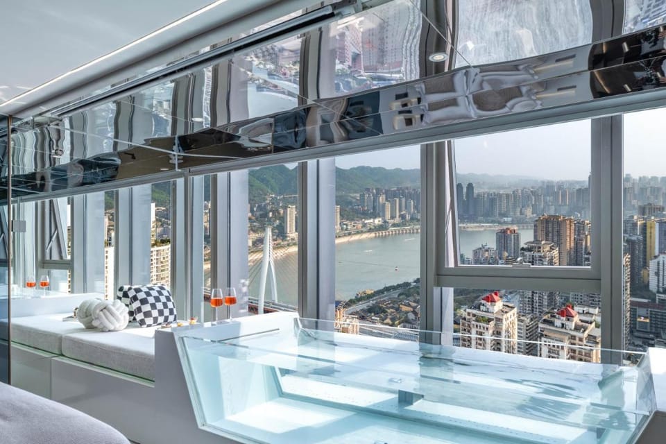 重庆Indition英迪逊高空酒店 解放碑来福士店 Hotel in China