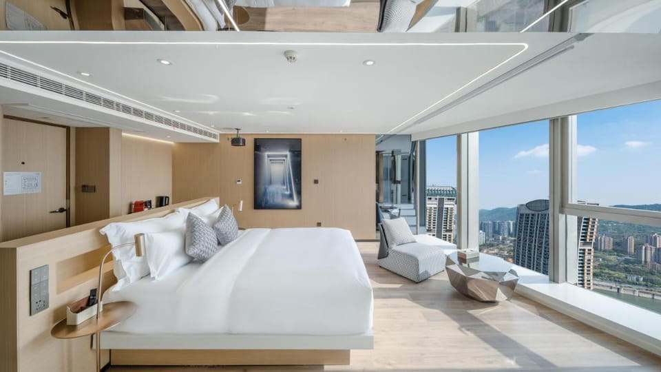 重庆Indition英迪逊高空酒店 解放碑来福士店 Hotel in China