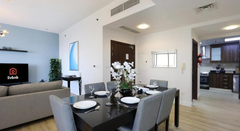 Livbnb - Spacious 2BHK in Shams  Walk to Beach Apartment in Dubai