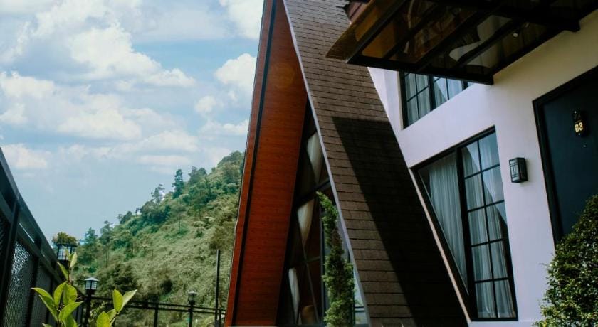 The Sikarim Waterfall View Villa Lodge in Indonesia