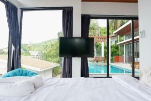 Koh Samui Chaweng - Blue Sky Villa Ocean View 3bds Villa in Ko Samui