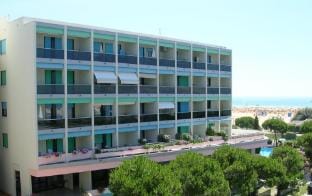 Seafront apartment with pool in Bibione Apartment in Bibione