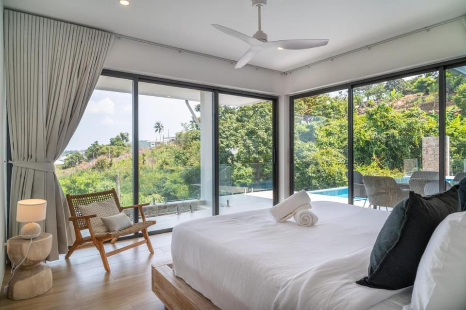Brand New 3 bed Sea View Villa (KBR31) Villa in Ko Samui