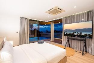 Modern 4-BR Partial Sea View villa Vacation rental in Ko Samui