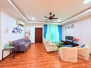 Kuching Vivacity Megamall Jazz Suite 3 bedroom Apartment in Kuching