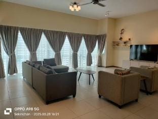 View Penthouse 15pax 5R5B @ 高楼 [看海~看稻田] Vacation rental in Selangor, Malaysia