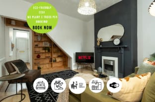 Stylish 2BR Home - Wi-Fi, Smart TV, Parking & Outdoor Area Apartment in Leicester