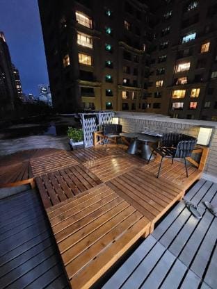 NEW>限月租>時尚奢華吧檯歐式豪宅>大雙床>景觀露臺空中花園美屋>歡迎留言詢問 Vacation rental in Taiwan, Province of China