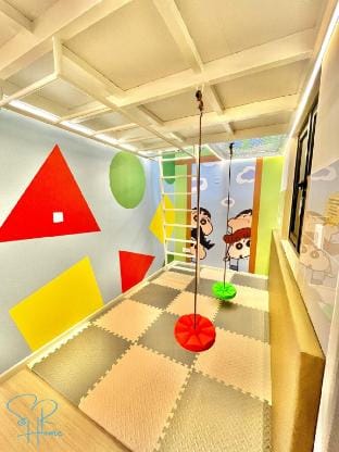 Shin Chan Theme w Slide Near Legoland at Sunway Grid Vacation rental in Johor