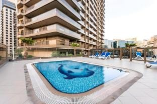 1BDR with Burj Khalifa Views in Elite Downtown Vacation rental in Dubai