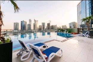 1BDR with Burj Khalifa Views in Elite Downtown Vacation rental in Dubai