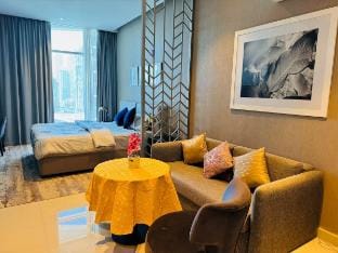 Chic Studio with Spectacular Canal View  Vacation rental in Dubai