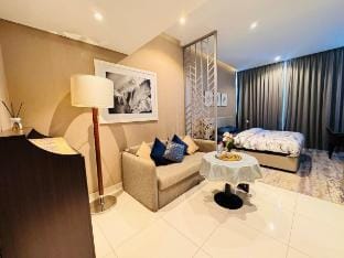 Studio Apartment near Downtown with Canal View  Vacation rental in Dubai