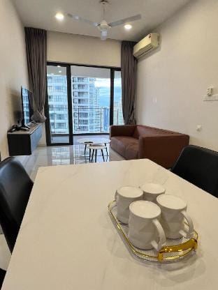 DB Seaview 2R2B balcony 4pax near CIQ - by Wehome Vacation rental in Johor Bahru