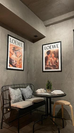 Brutalist Kasara Hideout | 65” TV + City Feels Apartment in Pasig