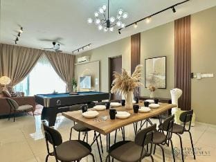 Slide/Snooker • CountryGarden DangaBay • SeaView Vacation rental in Johor Bahru