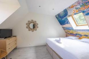 Charming house with garden in residence with pool Apartment in Deauville