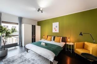 Apart with balcony near river and park Apartment in Prague