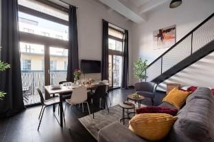 Duplex loft-apart with balcony Vacation rental in Prague