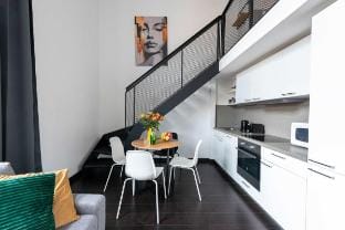 Modern loft-studio near metro Křižíkova Vacation rental in Prague