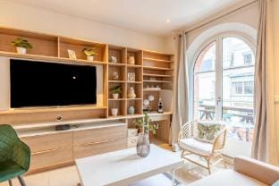 Luxurious 2 bedroom duplex on Place Morny Apartment in Deauville