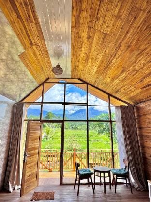Metta Cabin Rice Terrace Jatiluwih Babahan Bali Vacation rental in Marga