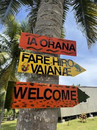 FARE HIRO VAIANAE  Vacation rental in Moorea-Maiao