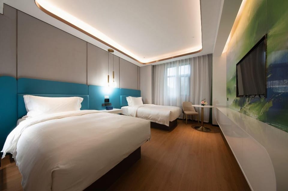 Jinglai Boutique Hotel - Shanghai Daning International Xizang North Road Subway Station Hotel in Shanghai