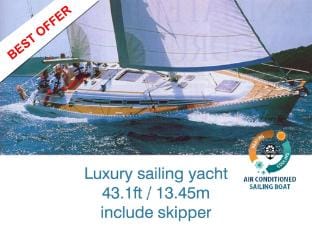 Sailing holiday in Croatia  - private sailing yacht 14m Docked boat in Split