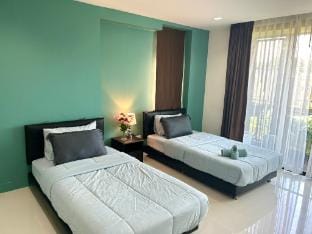 The serene Panwa beach front pixels Villa in Wichit