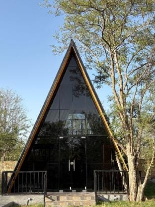 The triangle haven Villa in Rajasthan