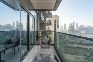 Modern 2BR Haven | City Lights & Luxury Comfort Vacation rental in Dubai