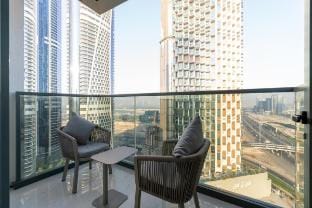 Modern 2BR Haven | City Lights & Luxury Comfort Vacation rental in Dubai