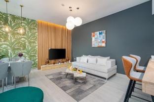 skyline Bliss 3BR | The Palm View l King size Bed Vacation rental in Dubai