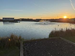 Parkside Fishery Luxury tent in England