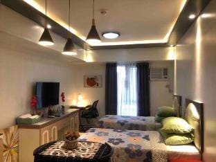 I.T PARK Cebu Twin Bed Avida Riala 100mbps nternet Apartment in Lapu-Lapu City