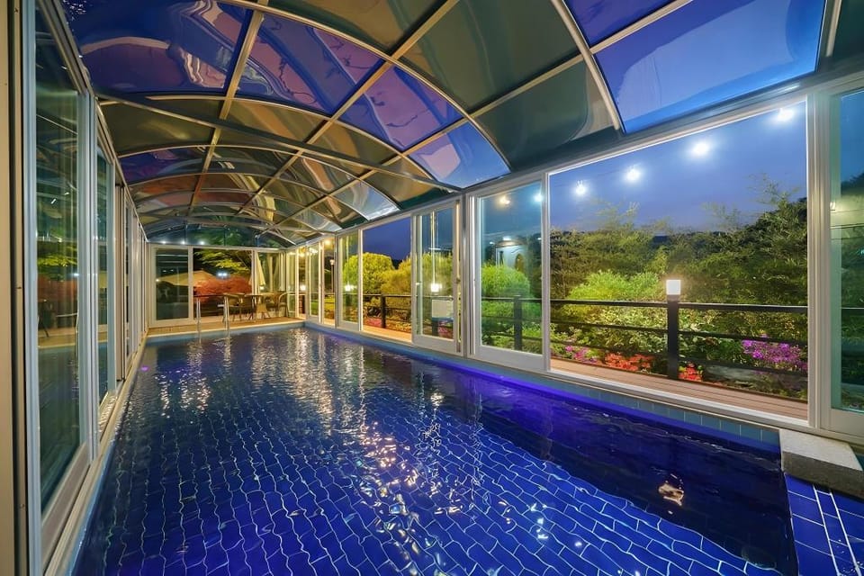 Miryang Pine Tree Pool Villa Pension Bed and Breakfast in South Korea
